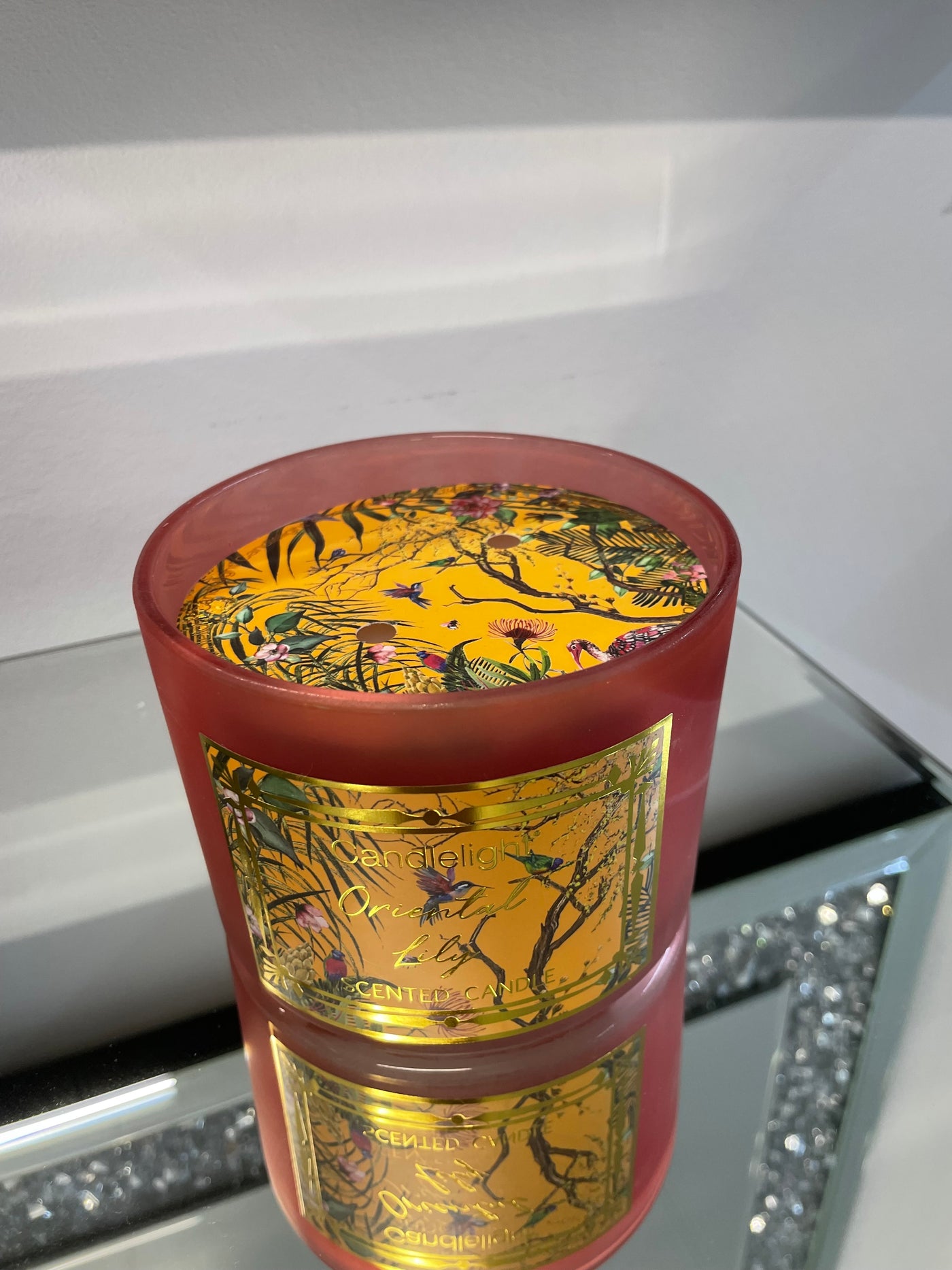 Candle Light Oriental Lily 2 Wick Candle